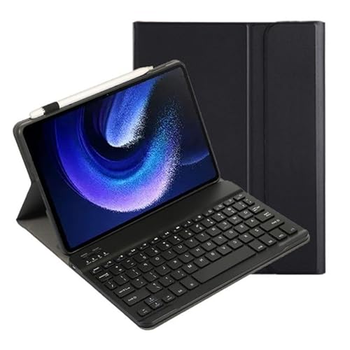 Qsvbeeqj Tastaturhülle für Xiaoxin Pad 2024, 27,9 cm (11 Zoll), abnehmbare Bluetooth-kompatible Tastatur-Ersatz von Qsvbeeqj