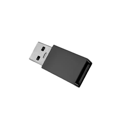 Qsvbeeqj USB 3.0 Schnelllade-Daten-blockierender Adapter, USB-Defender für Telefon und Computer, Sicherheitsschutz, Netzteil von Qsvbeeqj