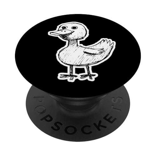 Enten-Illustration PopSockets Klebender PopGrip von Quack Art Studio