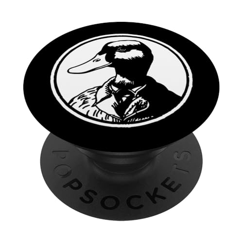 Enten-Illustration PopSockets Klebender PopGrip von Quack Art Studio