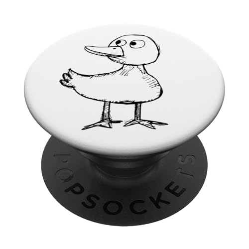 Enten-Illustration PopSockets Klebender PopGrip von Quack Art Studio