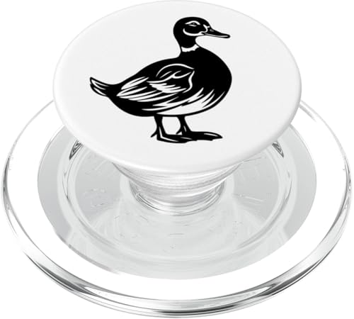 Enten-Illustration PopSockets PopGrip für MagSafe von Quack Art Studio