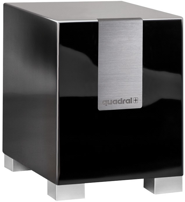 Qube CS10 Aktiv-Subwoofer schwarz hochglanz Qube CS10 Aktiv-Subwoofer schwarz hochglanz von Quadral