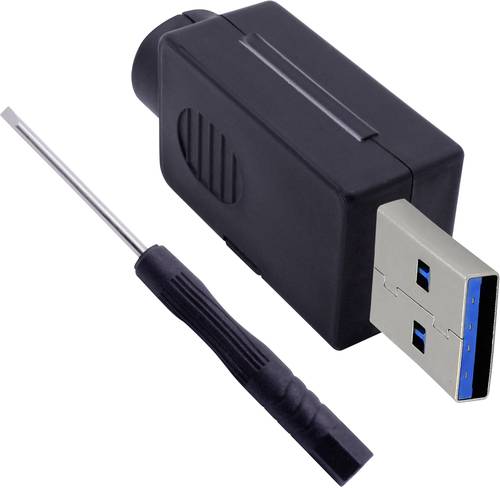 Quadrios USB 3.0 Modular-Stecker Set, Typ A Stecker, gerade 2001C200 Inhalt: 1St. von Quadrios