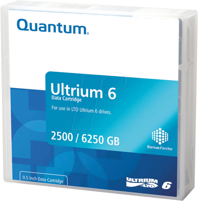 QUANTUM LTO6 - LTO ULTRIUM 6 Band, 2,5TB (6,25TB), Quantum von Quantum