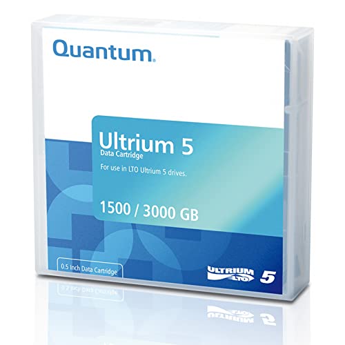 Quantum MR-L5MQN-01 LTO Ultrium 5 1.5/3.0TB Data Cartridge (Brick Red) von Quantum