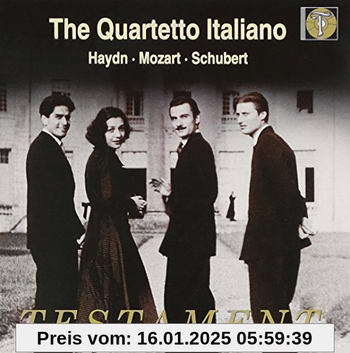 Werke von Haydn, Mozart und Schubert (Aufnahmen 1956-1959) von Quartetto Italiano