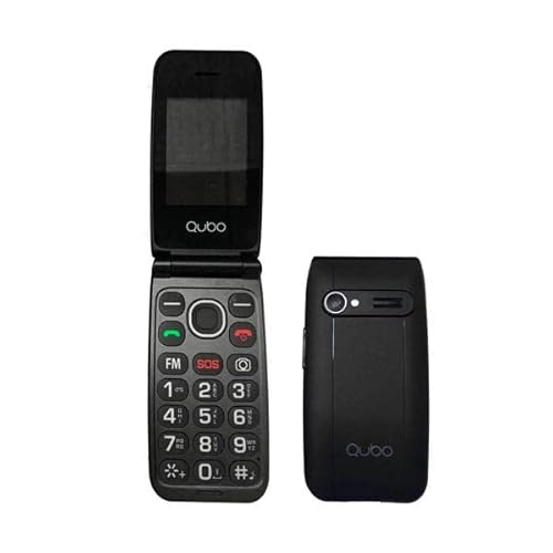 Qubo Neonw Schwarz/Handy 2,4 Zoll von Qubo