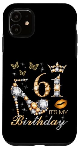 61. It's My Birthday Party 61 Jahre alt 61. B-Day Queen Hülle für iPhone 11 von Queen Birthday Ideas for Women and Girls