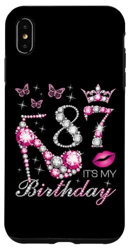 Hülle für iPhone XS Max 87 Es ist mein Geburtstag, 87 Jahre alt, Es ist mein 87. Geburtstag von Queen's Birthday Pinky Style Ideas