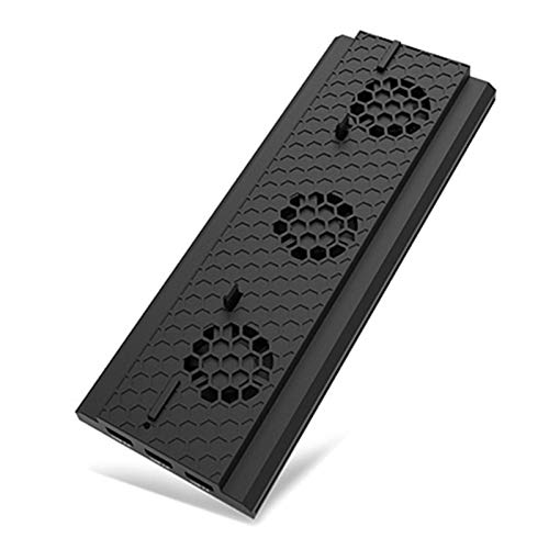 Queen.Y Lüfter für Xbox One X Spielekonsole USB-Ladestation für Vertikale Ladestation von Queen.Y