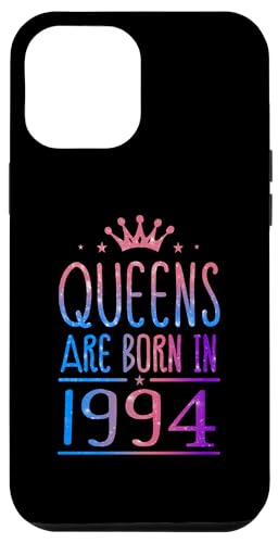 Hülle für iPhone 13 Pro Max Queens Are Born In 1994 30 Years Old Funny 30th Birthday von Queens Are Born 1994 30th Birthday 30 Years Old