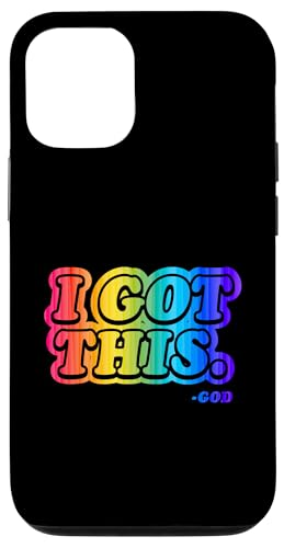 Hülle für iPhone 14 Pro I Got This God Zitat inspirierendes christliches Zitat von Queer Birthday Party Supplies for Gay Christians