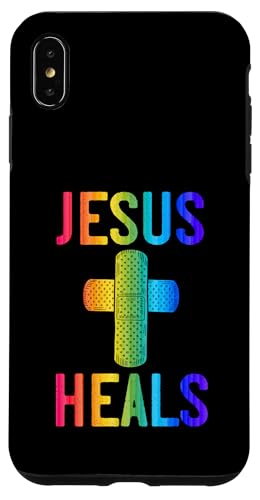 Hülle für iPhone XS Max Jesus heilt gesundes christliches Zitat von Queer Birthday Party Supplies for Gay Christians
