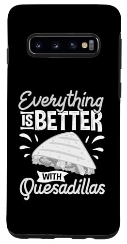 Hülle für Galaxy S10 Quesadilla Käse Lustiges mexikanisches Essensrezept von Quesadilla Cheese