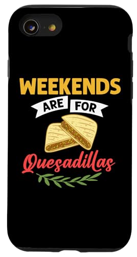 Hülle für iPhone SE (2020) / 7 / 8 Quesadilla Käse Lustiges mexikanisches Essensrezept von Quesadilla Cheese