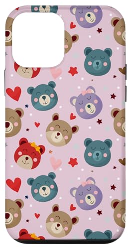 Hülle für iPhone 12 mini Bären Clipart von Quinn Cafe