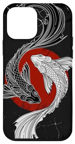 Hülle für iPhone 12 mini Ying Yang Fisch von Quinn Cafe