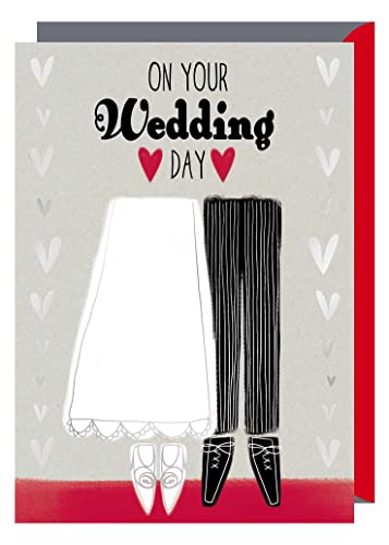 Quire Rough Elegance Card On Your Wedding Day von Quire Collections