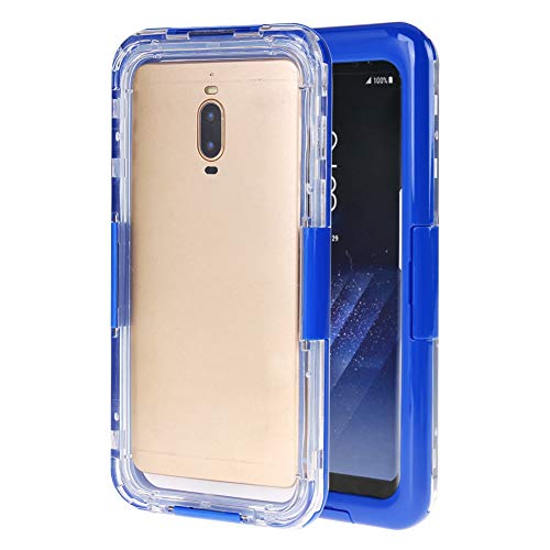 Qukaim GalaxyS9S8 wasserdichte Hülle Galaxy S9 Plus S8 Plus wasserdichte Handyhülle, wasserdichte Schale zum Tauchen, Blau, kompatibel mit Galaxy S9 und S8, IP68 Bewertung, Unterwasserschutz von Qukaim