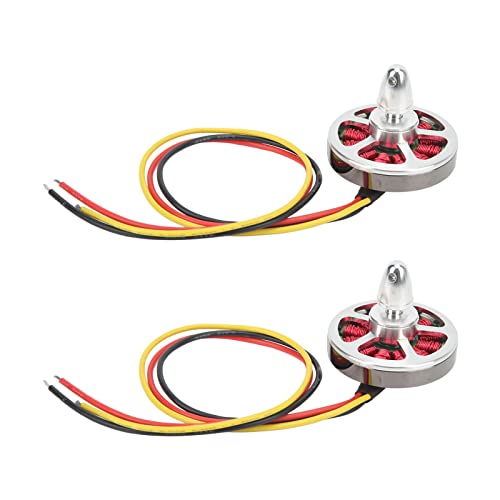 Qukaim RC Elektromotoren Multicopter bürstenloser Motor, 2 Stück, hohe Torsion Flugzeugmotor 5010 750 kV, RC elektrischer Außenläufer Motor für Multi-Achsen-Flugzeuge von Qukaim