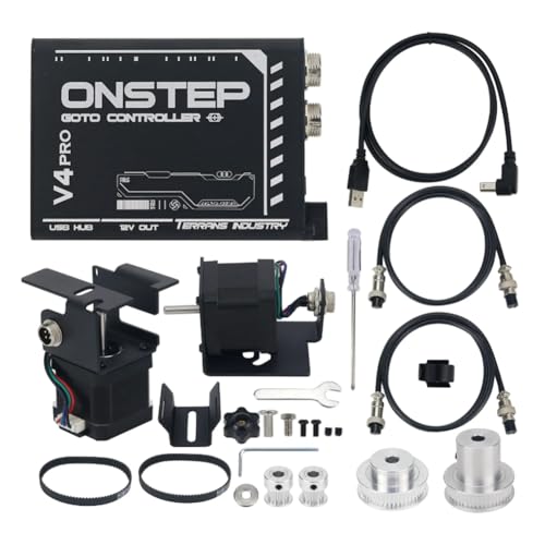 Qusedwey V4-Pro Onstep EQ3D Äquatoriale Montierung V4 Upgrade Kit Biaxial Tracking Astronomisches Zubehör von Qusedwey