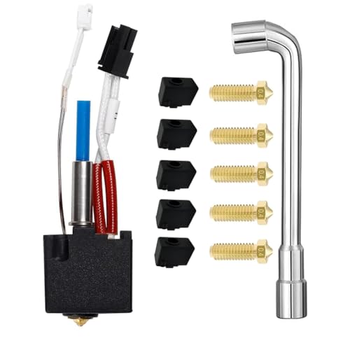 Qusedwey Zusammengebautes Druck-Hot-End-Kit, Extruder-Ersatzkit für Kobra2, 2 Neo, 2 Pro, Kobra2 Plus, 3D-Drucker von Qusedwey