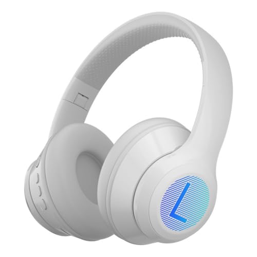 Qussedser Bluetooth 5.3-Kopfhörer mit Aktiver Geräuschunterdrückung, Kabellos, Leichtes Headset mit HiFi-Stereo-Sound für Unterwegs und die Arbeit A von Qussedser