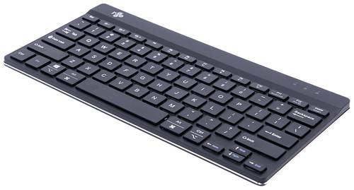 R-GO Tools Compact Break Bluetooth® Tastatur US-International, QWERTY Schwarz Ergonomisch von R-Go Tools