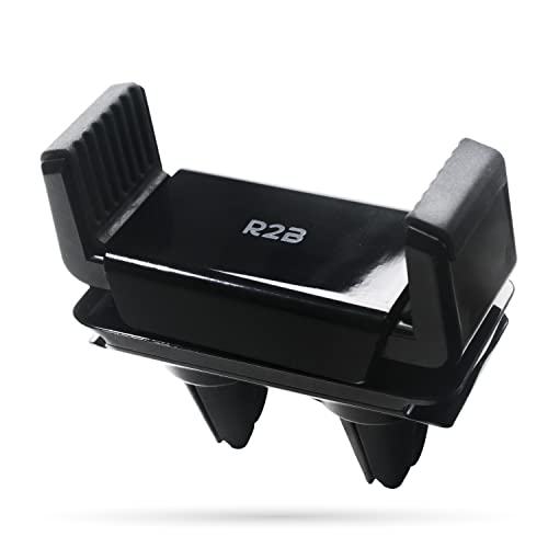 R2B Handy Halterung Auto Für lüftung - Auto Handyhalterung, Universal Auto Handy Halterung, 360-Grad-Drehfunktion, Car Phone Holder mit Fester Griff von R2B