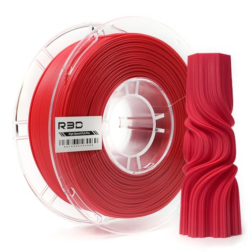 R3D PLA Pro Matt Himbeere rot Hochgeschwindigkeitsfilament 1.75mm 1KG von R3D