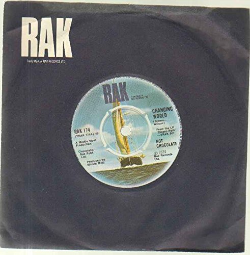 HOT CHOCOLATE - CHANGING WORLD - 7 inch vinyl / 45 von RAK