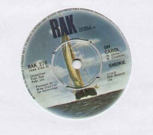 SMOKIE - OH CAROL - 7 inch vinyl / 45 von RAK