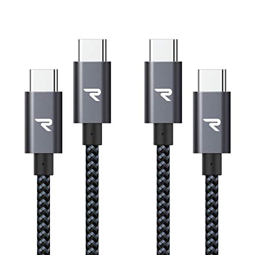 RAMPOW USB C auf USB C Kabel 100W [2Stück, 1m] von RAMPOW