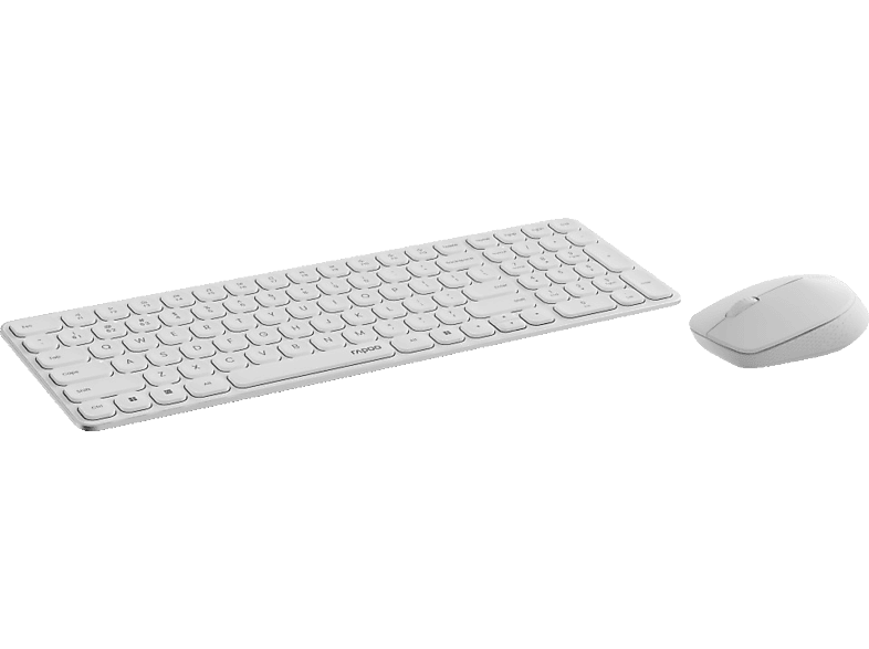 RAPOO 9310M, Multi-Mode-Deskset, kabellos, Weiß RAPOO 9310M, Multi-Mode-Deskset, kabellos, Weiß von RAPOO