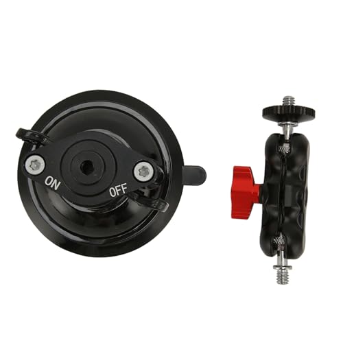 RASTKY Leistungsstarke Saugnapfbecher -Kamera -Autohalterung Langlebiger und Vielseitiger Action -Kamera -Halterung für Autofenster, Kompatibel mit den Meisten Kameras, 1 X Adapter1 X Saugnapfbecher RASTKY Leistungsstarke Saugnapfbecher -Kamera -Autohalterung Langlebiger und Vielseitiger Action -Kamera -Halterung für Autofenster, Kompatibel mit den Meisten Kameras, 1 X Adapter1 X Saugnapfbecher von RASTKY