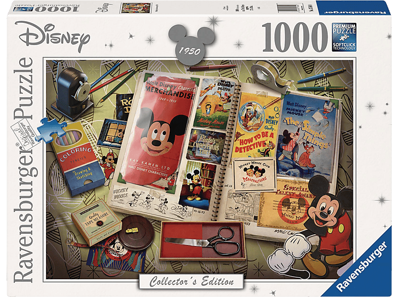 RAVENSBURGER 17584 1950 Mickey Anniversary Puzzle von RAVENSBURGER