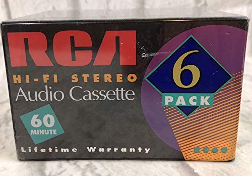 RCA Hifi-Stereo-60 Minute Audio Kassetten von RCA