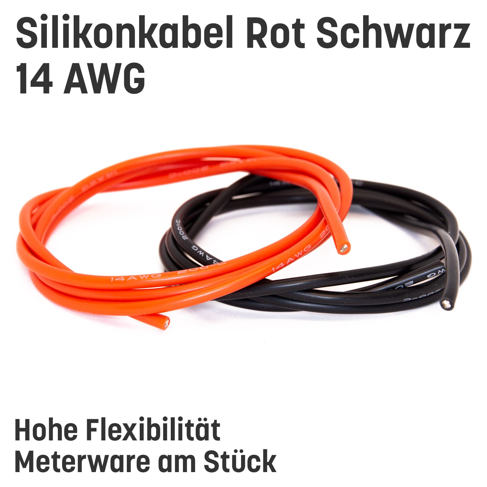 14 AWG Silikonkabel hoch flexibel verzinntes Kupfer von RCGRAF