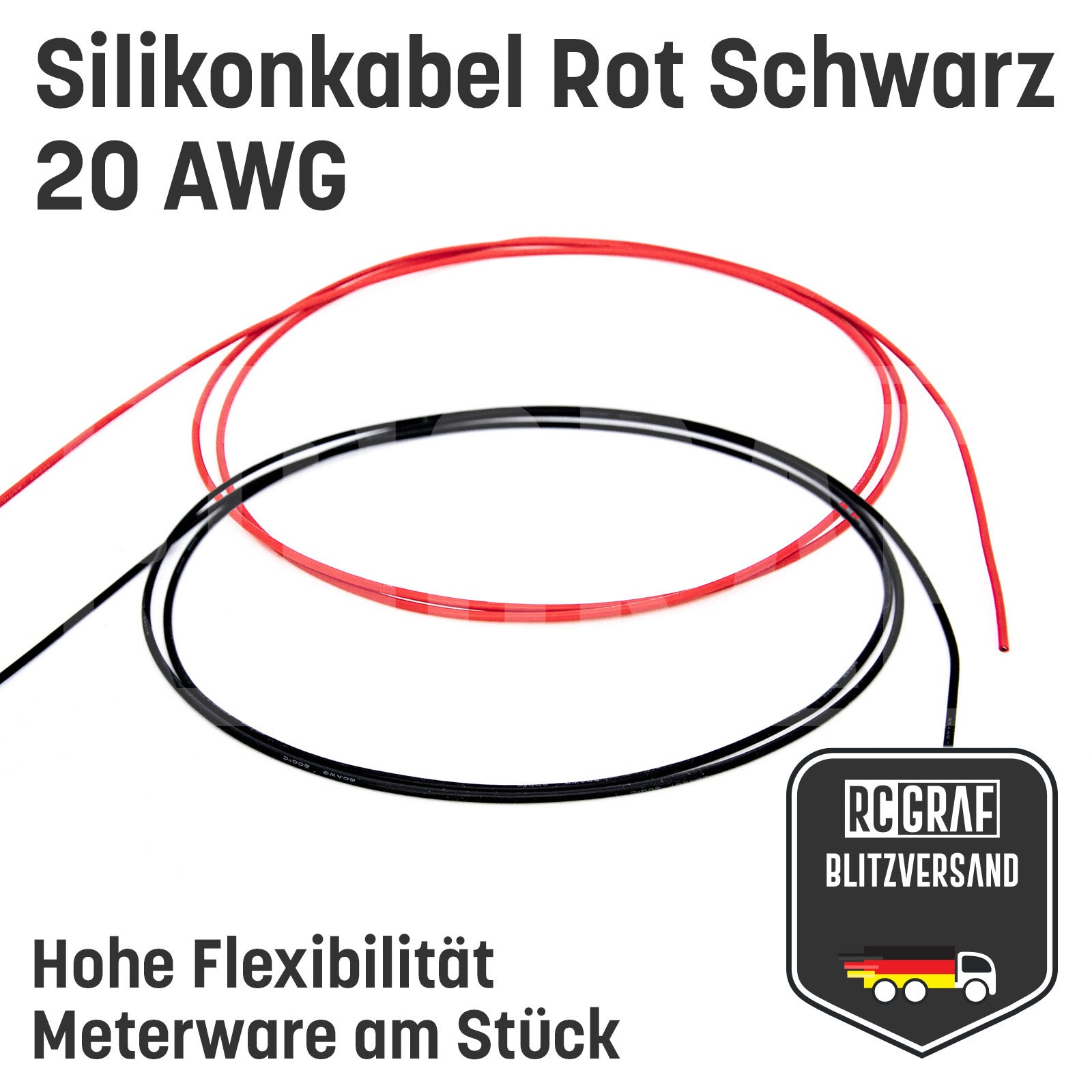 20 AWG Silikonkabel hoch flexibel verzinntes Kupfer von RCGRAF