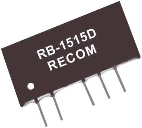 RECOM RB-1515D DC/DC-Wandler, Print 15 V/DC 15 V/DC, -15 V/DC 33mA 1W Anzahl Ausgänge: 2 x Inhalt 1 von RECOM