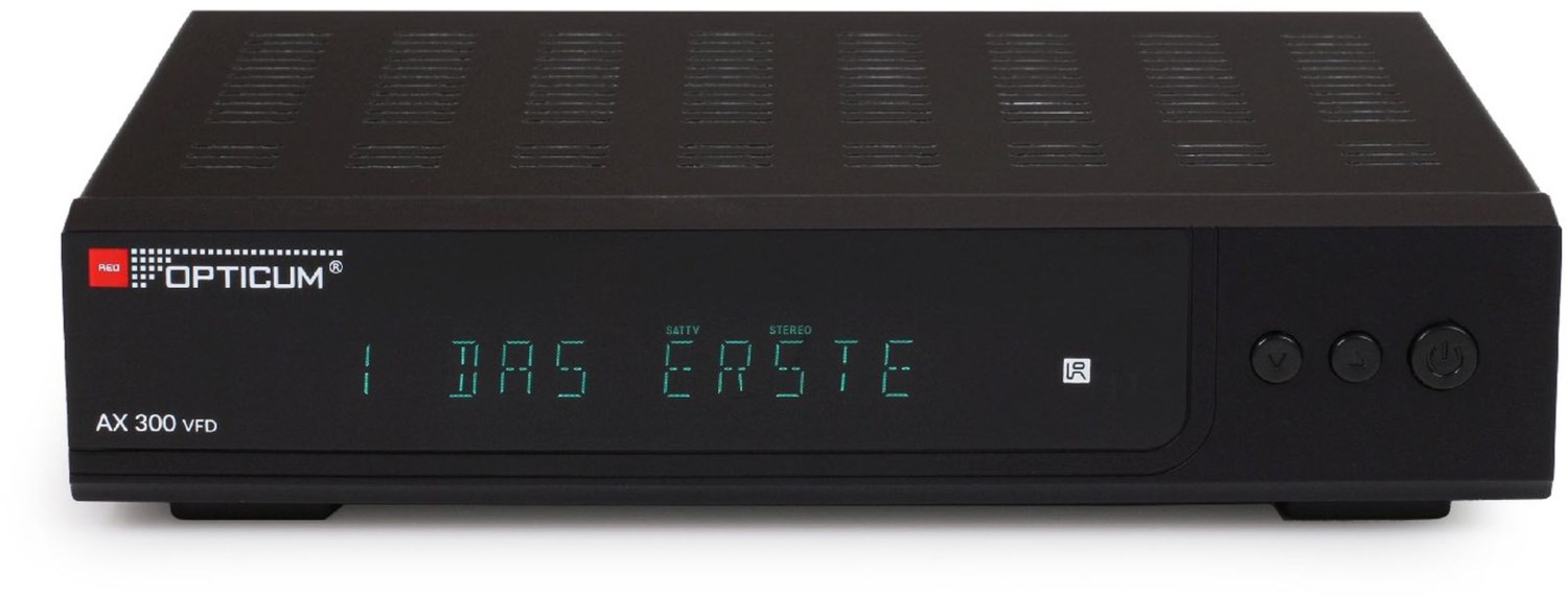 AX 300 VFD PVR HDTV Sat-Receiver AX 300 VFD PVR HDTV Sat-Receiver von RED OPTICUM