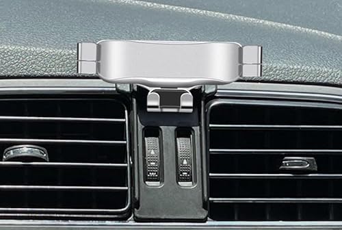 REDAEL Handyhalterung Auto für VW Polo 2011 2012 2013 2014-2018, Kfz-Handyhalterung 360° Drehbar Handyhalter, EIN-Knopf-Release Smartphone Halter, Autohalterung Zubehör,C Silver von REDAEL