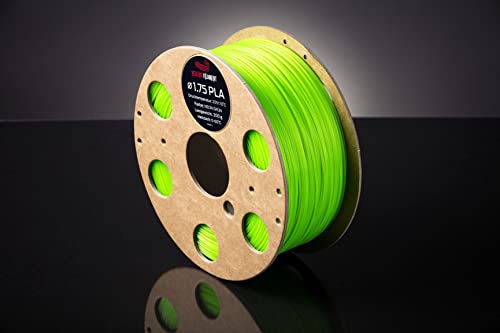 PLA Filament NEON Grün (Transparent) - 1.75 - 1 kg von REDLINE FILAMENT