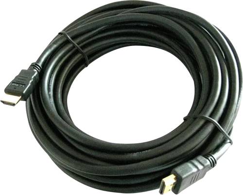 REEKIN HDMI Anschlusskabel HDMI-A Stecker 7.50 m Schwarz 65414 HDMI-Kabel von REEKIN