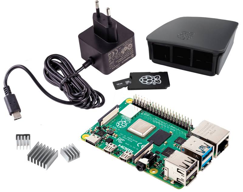 RPI4 BBDL 8GB - Das Raspberry PI 4 B 8GB Black-Bundle von REICHELT