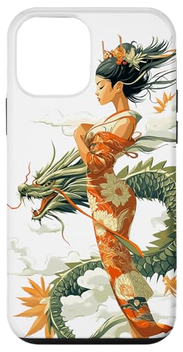 Hülle für iPhone 12 mini Celestial Serenity: Der Wächter der Geisha von REIGNWARE