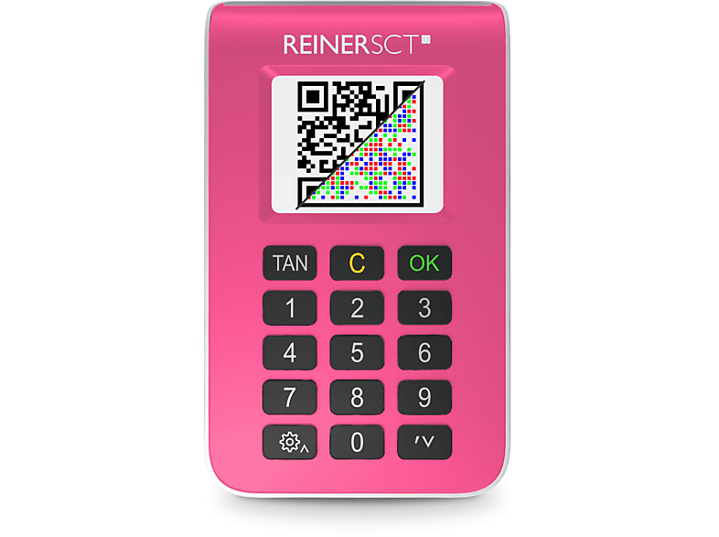 REINER SCT tanJack photo QR TAN-Generator Pink von REINER SCT