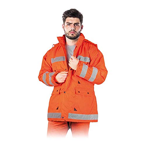 Reis K-Orangexl gefütterte Schutzjacke, Orange, XL Größe von REIS