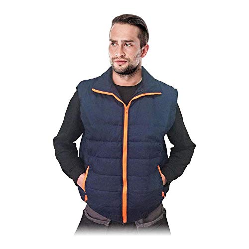 Reis Perkoz_Gpm Schützender Bodywarmer, Dunkelblau-Orange, M Größe von REIS